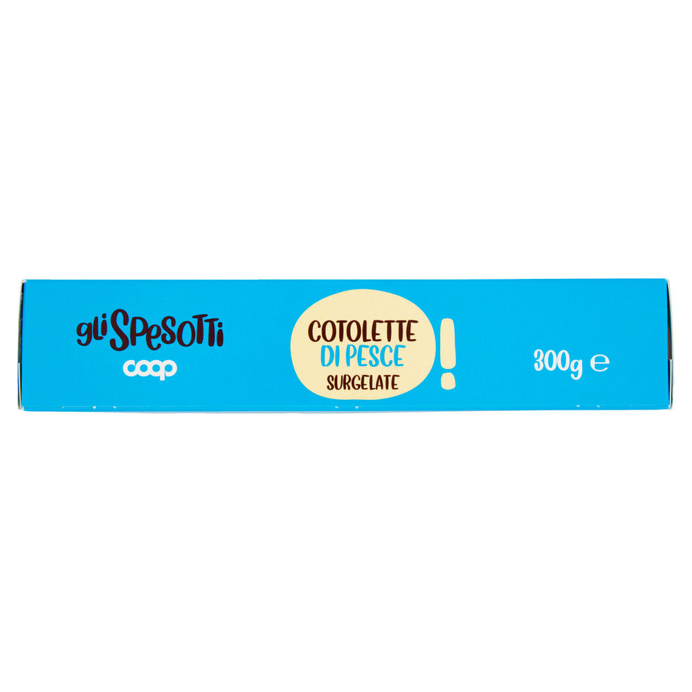 COTOLETTE DI PESCE SURGELATE GLI SPESOTTI COOP PZ4 G 300 - 2