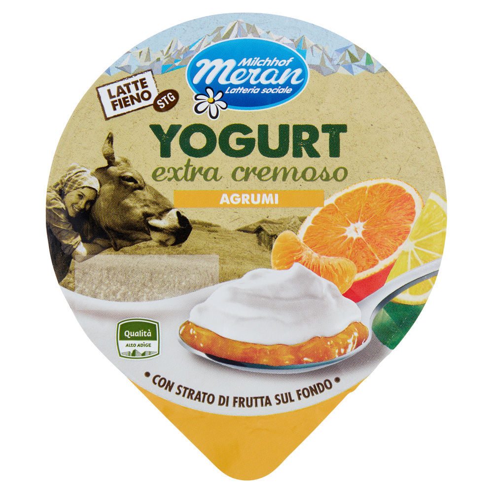 YOGURT MERANO LATTE FIENO DOPPIO STRATO AGRUMI G 150 - 0