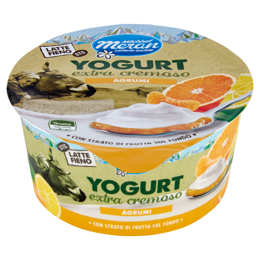 YOGURT MERANO LATTE FIENO DOPPIO STRATO AGRUMI G 150 - 2