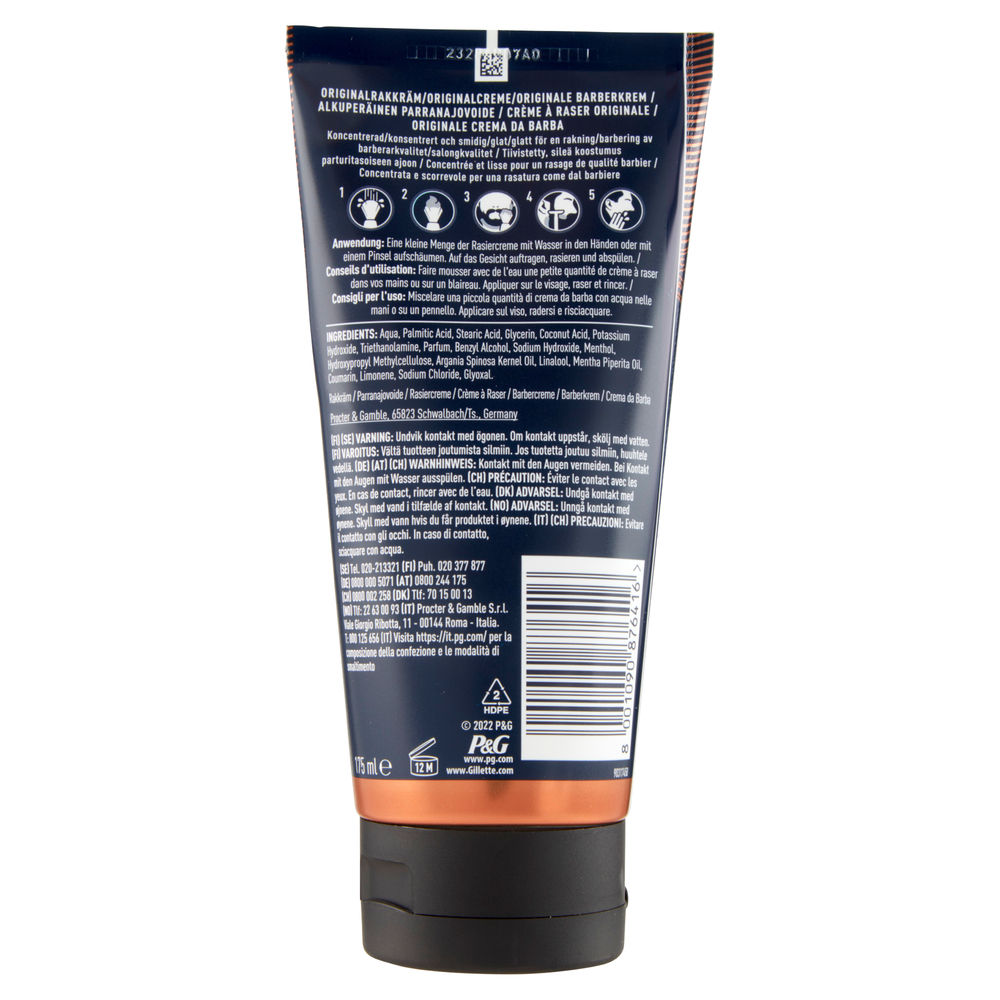CREMA DA BARBA KING C GILLETTE ML 175 - 1