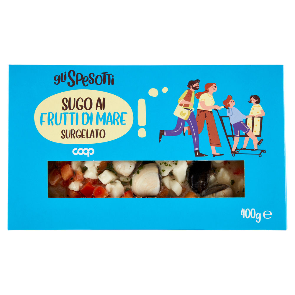 SUGO AI FRUTTI DI MARE SURGELATO GLI SPESOTTI COOP G 400 - 0