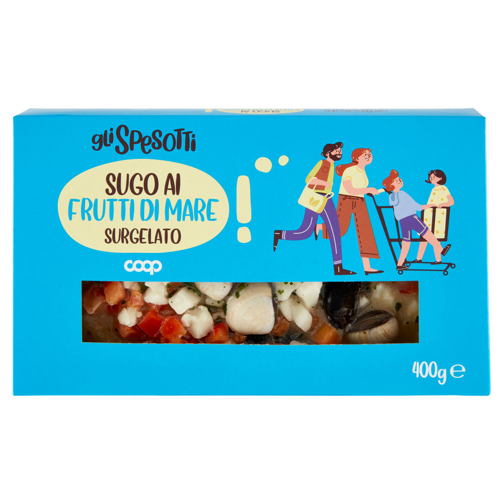 SUGO AI FRUTTI DI MARE SURGELATO GLI SPESOTTI COOP G 400 - 2