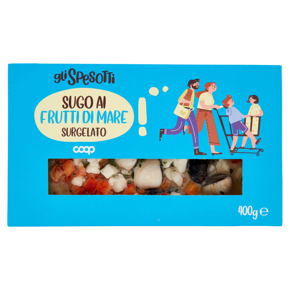 SUGO AI FRUTTI DI MARE SURGELATO GLI SPESOTTI COOP G 400 - 3