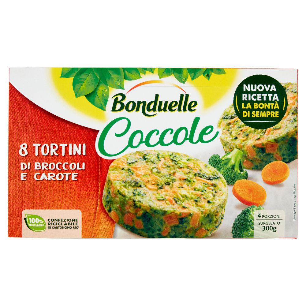 COCCOLE BROCCOLI, CAROTE BONDUELLE G 300 - 3