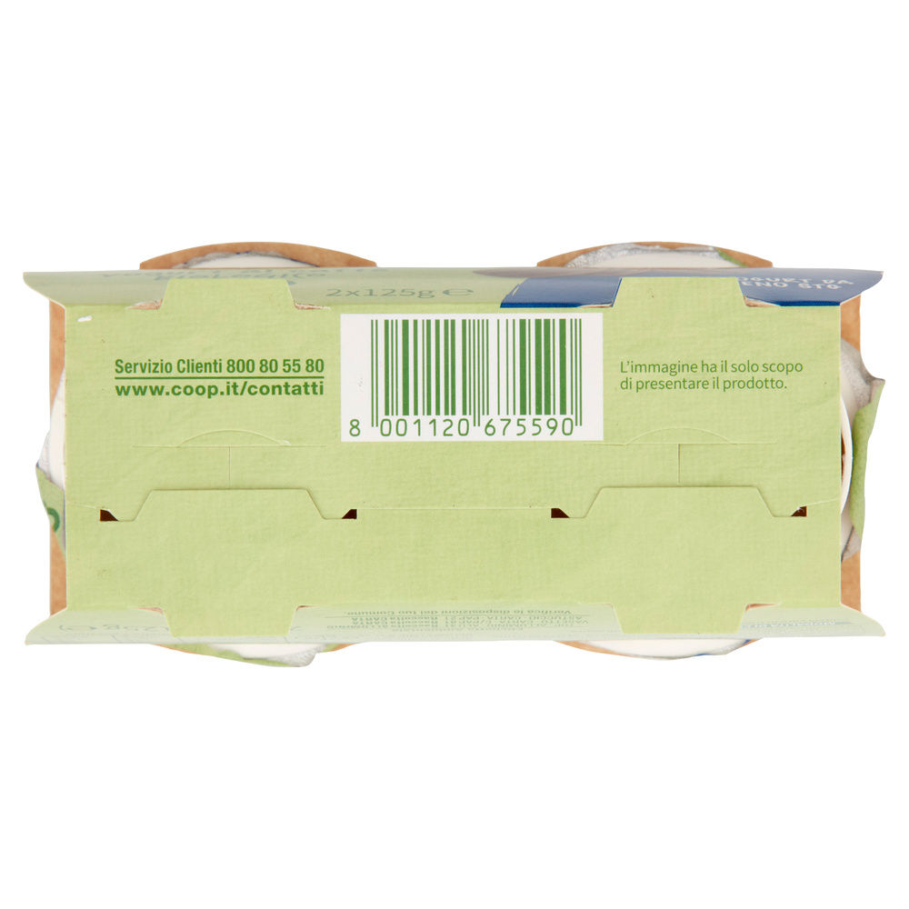 YOGURT INTERO BIO VIVI VERDE COOP CAFFE' 2X125G - 7