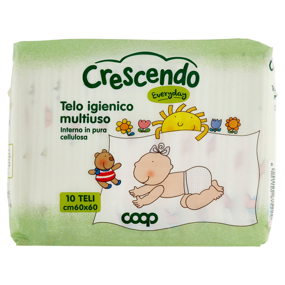 TELO IGIENICO COOP CRESCENDO 60X60CM EVERYDAY PZ 10 - 3