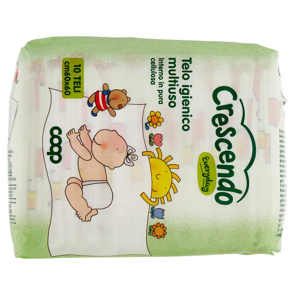 TELO IGIENICO COOP CRESCENDO 60X60CM EVERYDAY PZ 10 - 1