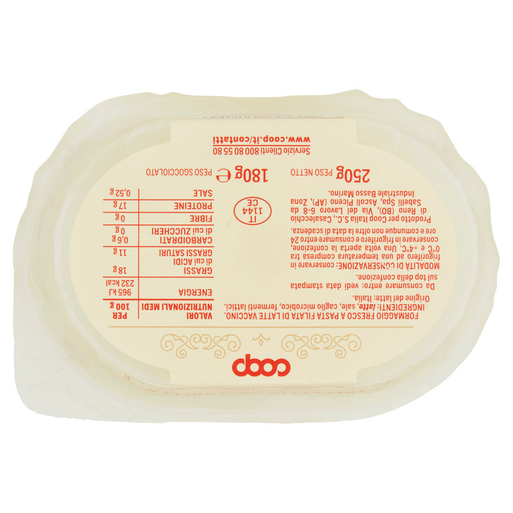 MOZZARELLA TRECCIA LE SPECIALITÀ COOP G 180 - 1