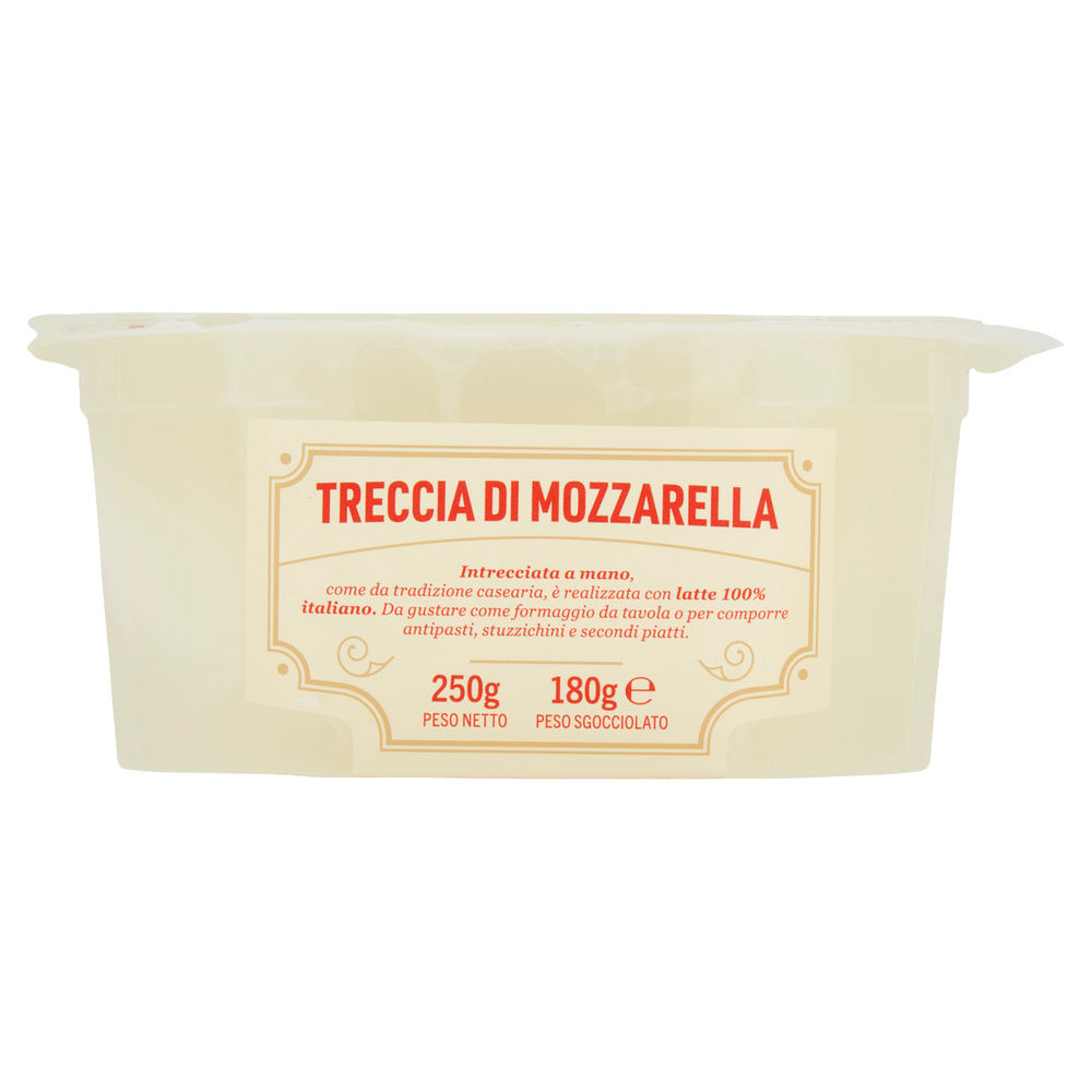 MOZZARELLA TRECCIA LE SPECIALITÀ COOP G 180 - 2