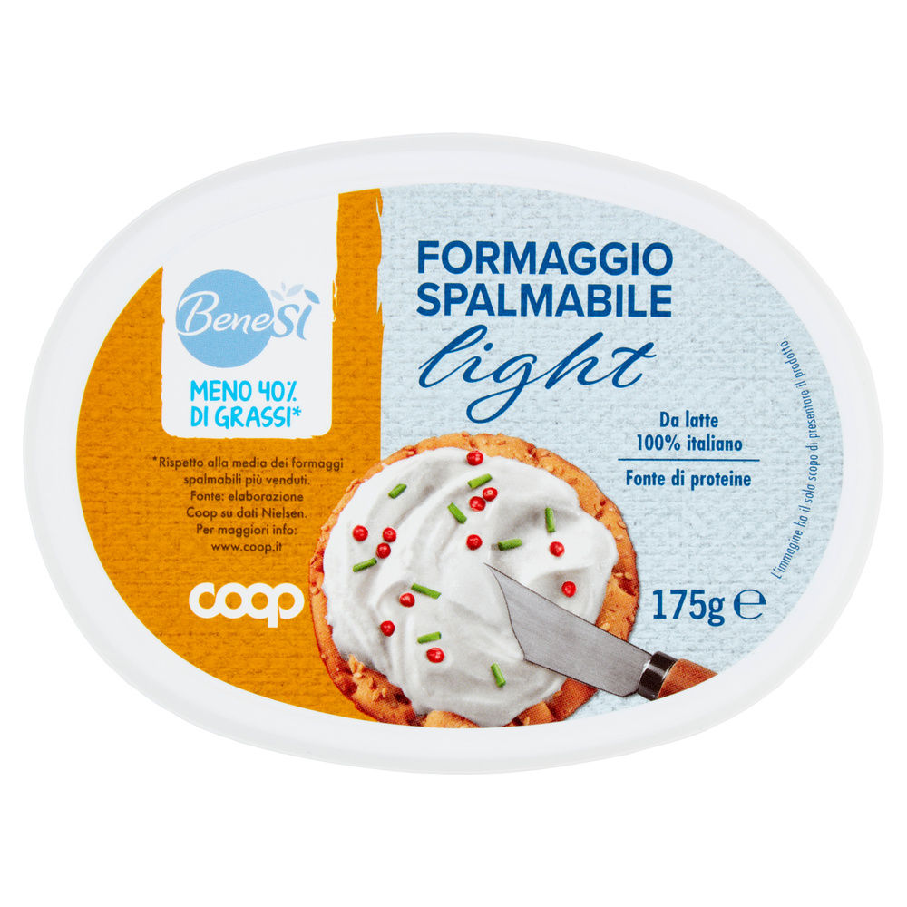 FORMAGGIO SPALMABILE LIGHT BENE SÌ COOP G 175 - 3