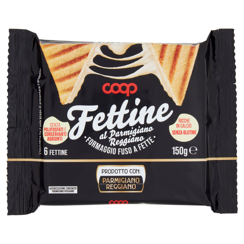 Fettine parmigiano coop g 150
