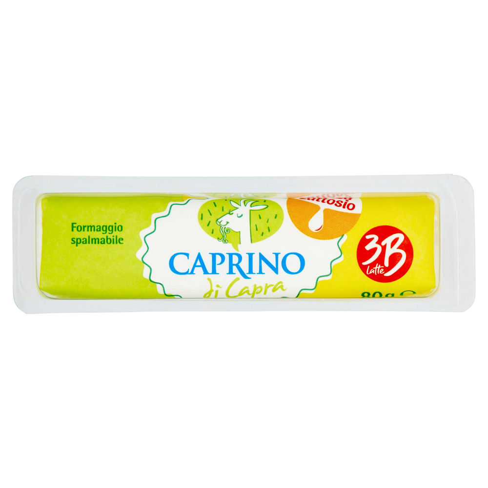 CAPRINO DI CAPRA SENZA LATTOSIO 3B LATTE  80 G. - 0