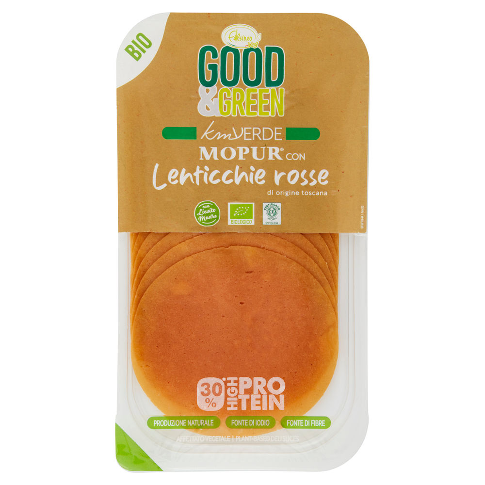 GOOD&GREEN KM VERDE LENTICCHIE ROSSE FELSINEO 90G - 0