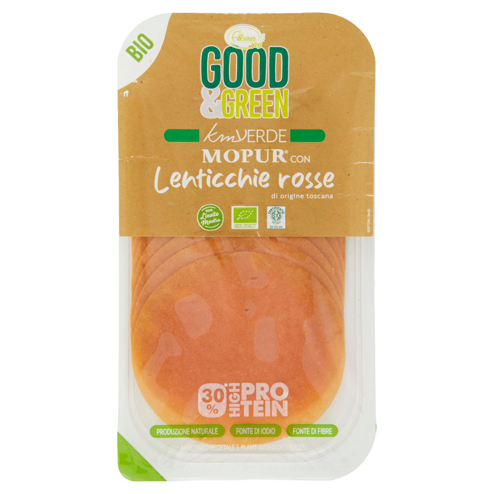 GOOD&GREEN KM VERDE LENTICCHIE ROSSE FELSINEO 90G - 2