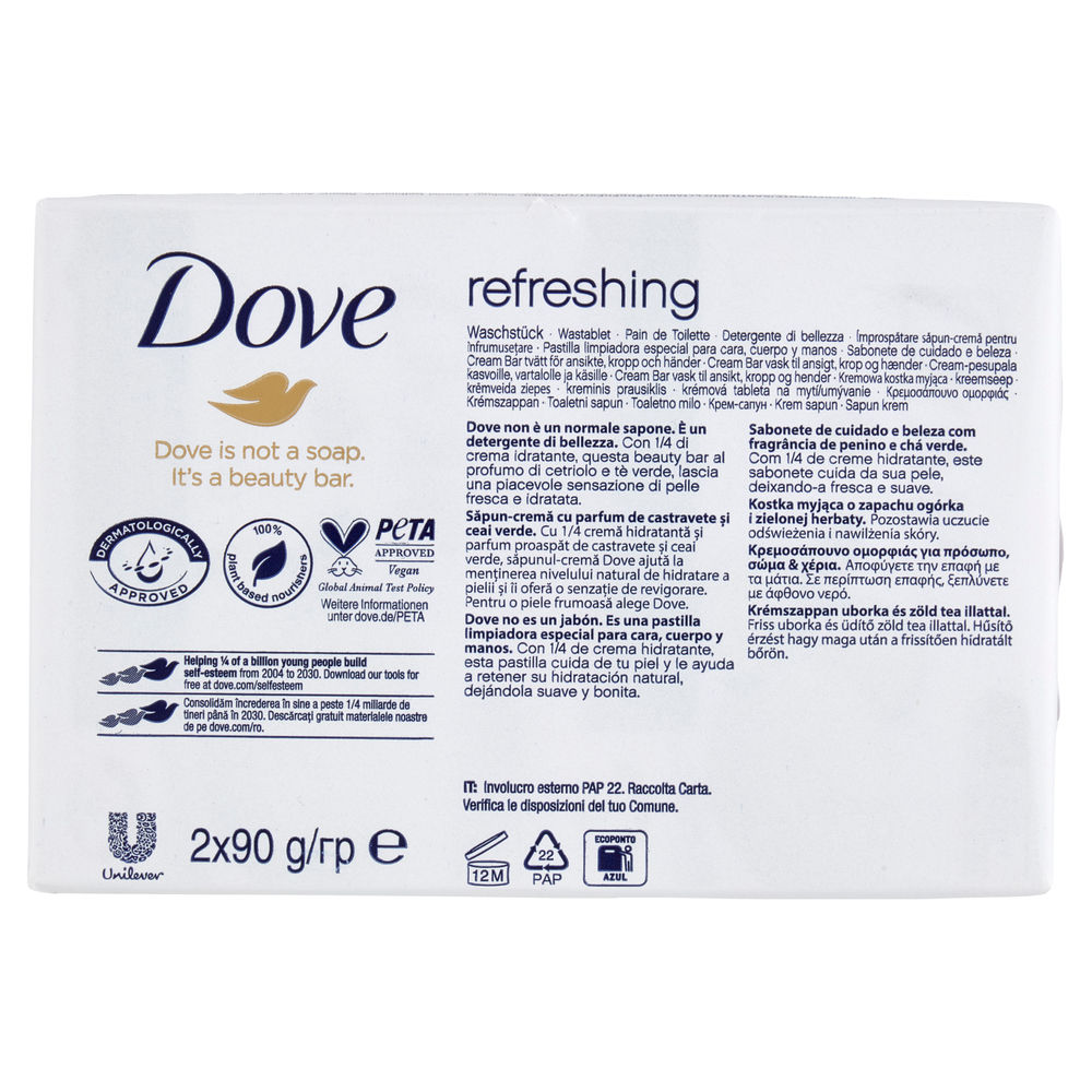 SAPONE SOLIDO DOVE GO FRESH 2024 2X G 90 - 1