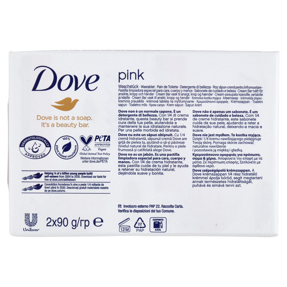 SAPONE SOLIDO DOVE PINK 2024 2X G 90 - 1