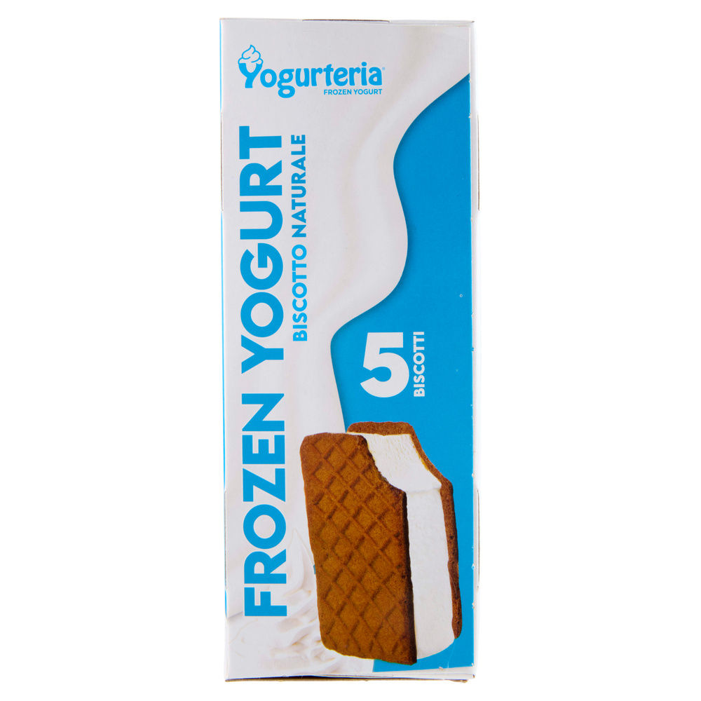 YOGURTERIA 5 BISCOTTI FROZEN YOGURT BIANCO SENZA LATTOSIO 275G NEW - 5