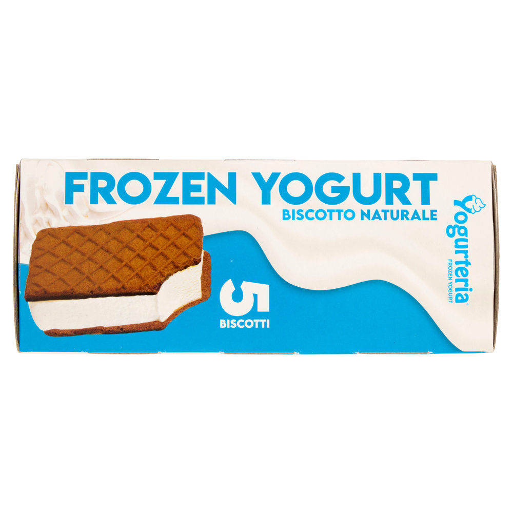 YOGURTERIA 5 BISCOTTI FROZEN YOGURT BIANCO SENZA LATTOSIO 275G NEW - 4