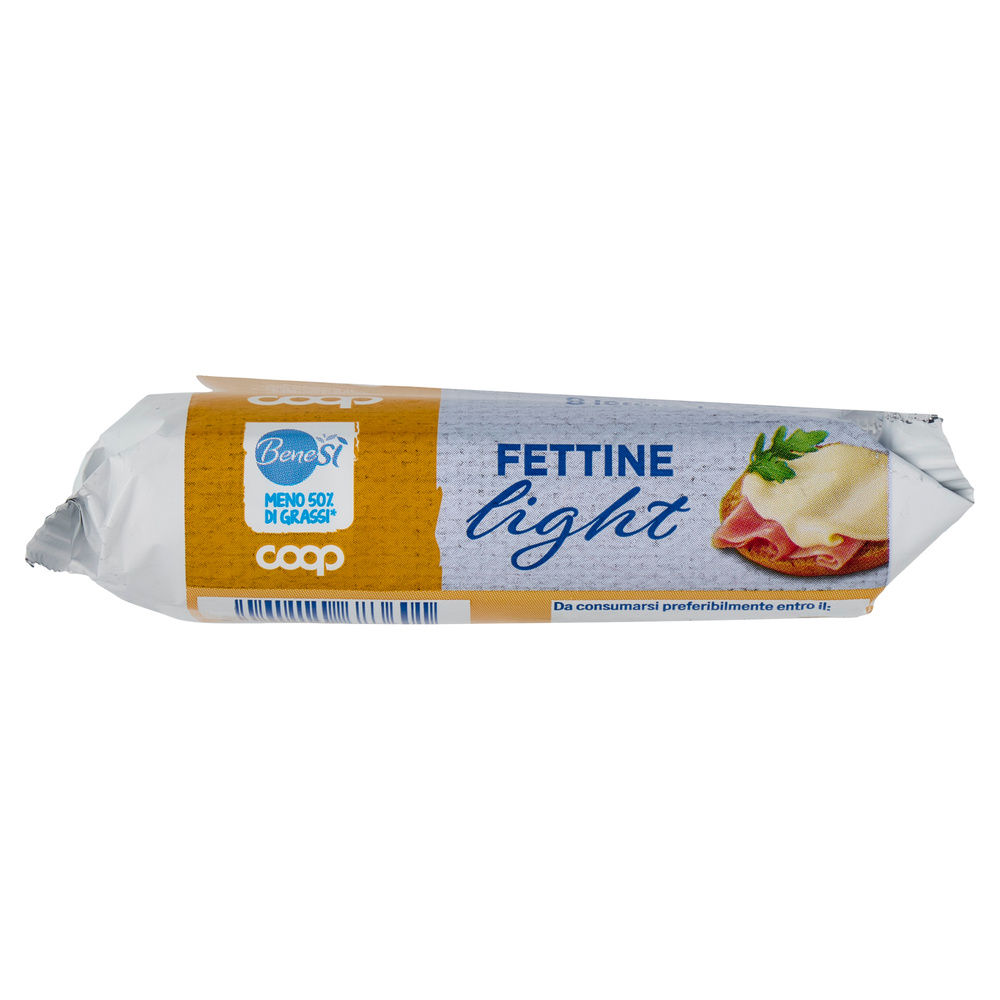 FETTINE DI FORMAGGIO FUSO LIGHT BENE SÌ COOP G 200 - 16