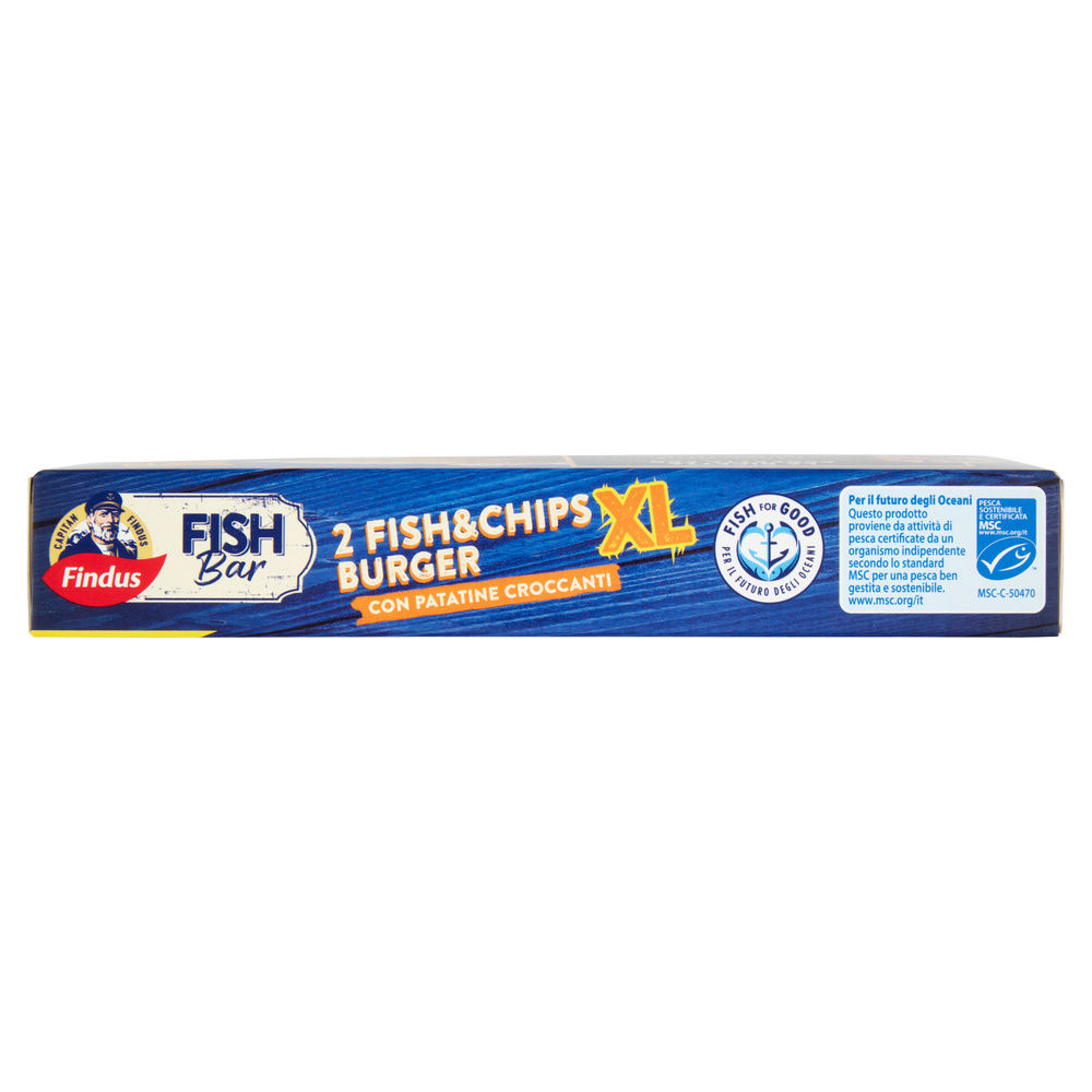 FISH&CHIPS BURGER XL FINDUS X2 G 270 - 4