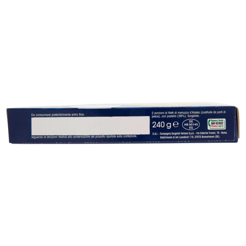 FILETTI IN PASTELLA DI MERLUZZO FINDUS G 240 - 3
