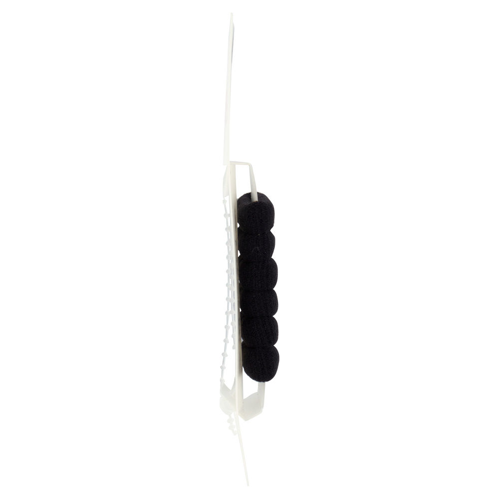 ELASTICI PER CAPELLI ELISON MEDIUM BLACK PZ.6 - 6