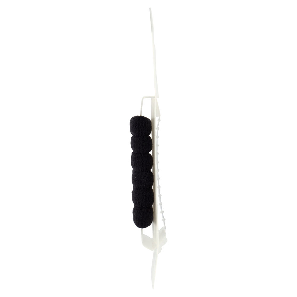 ELASTICI PER CAPELLI ELISON MEDIUM BLACK PZ.6 - 5
