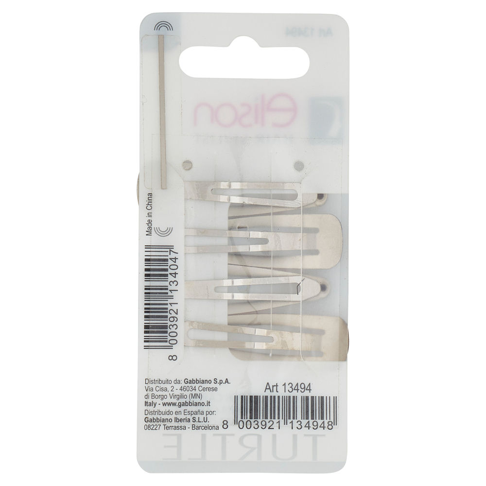 MOLLETTE PER CAPELLI CLIC CLAC ELISON SMALL TURTLE PZ.4 - 1