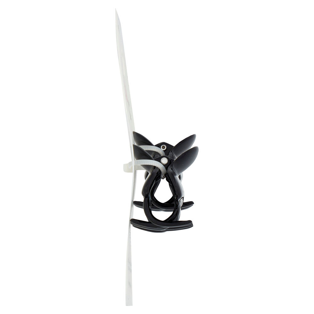 PINZA PER CAPELLI ELISON SMALL BLACK PZ.2 - 6