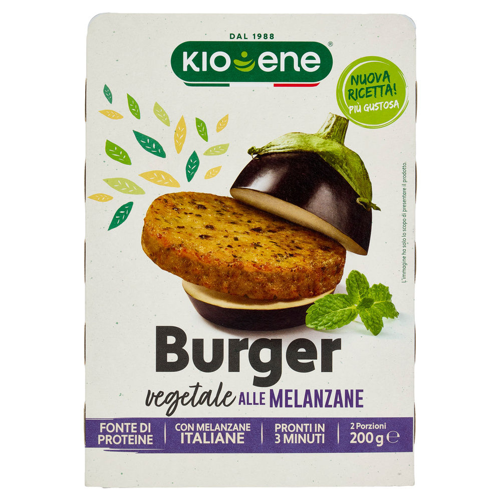 BURGER MELANZANE KIOENE G100X2PZ  G 200 - 2
