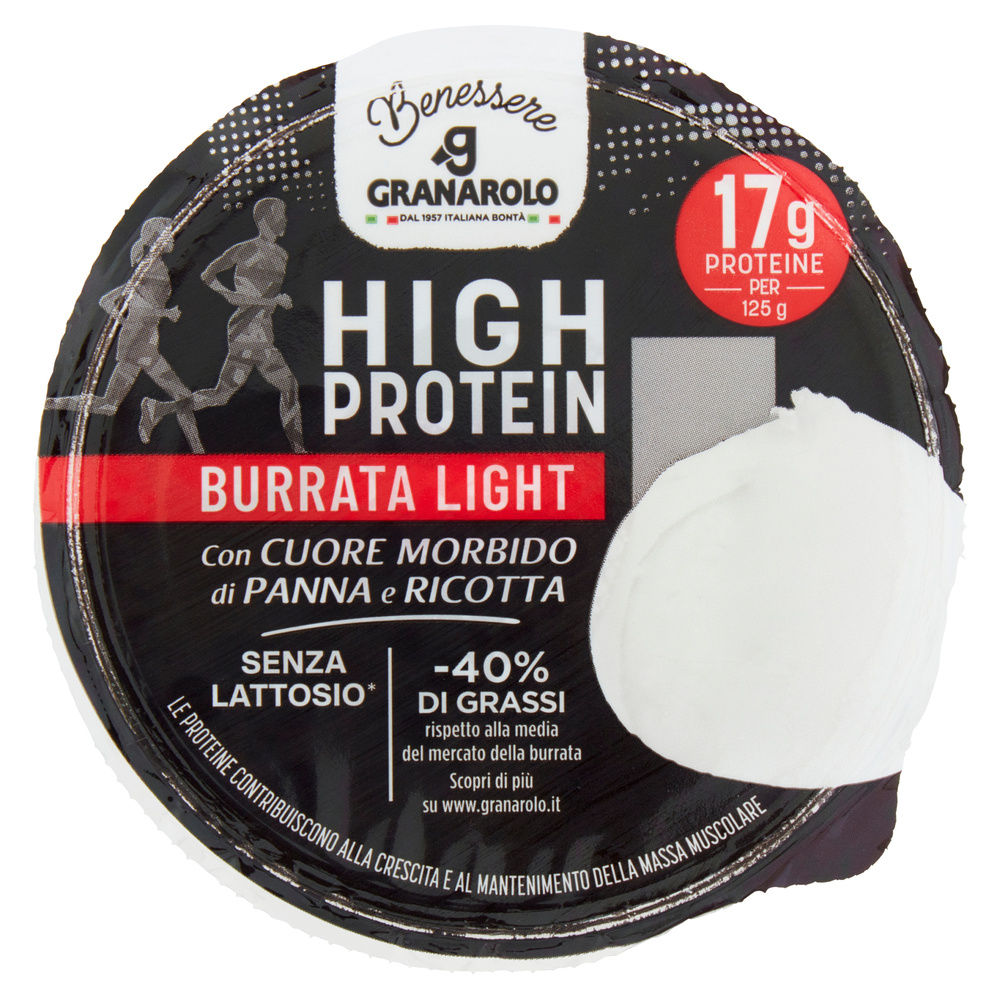 BURRATA HIGH PROTEIN GRANAROLO BENESSERE G 125 - 7
