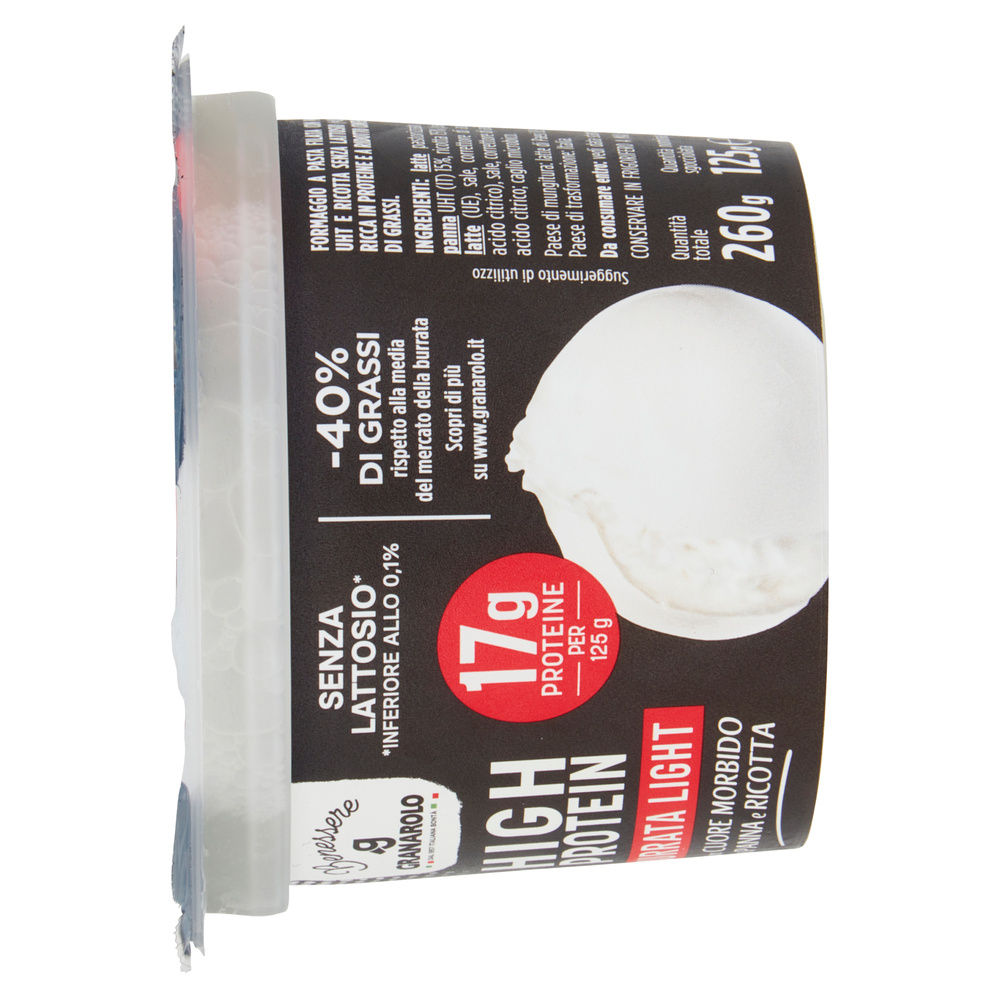 BURRATA HIGH PROTEIN GRANAROLO BENESSERE G 125 - 5