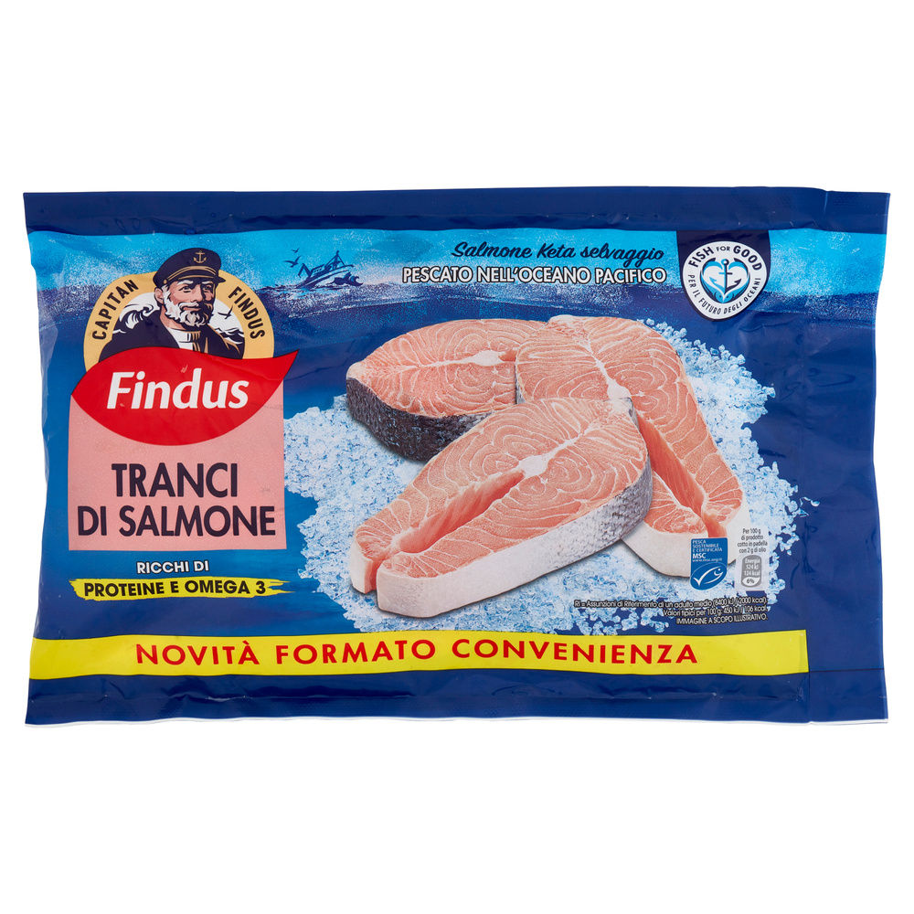 TRANCI DI SALMONE FINDUS G 500 MSC - 7