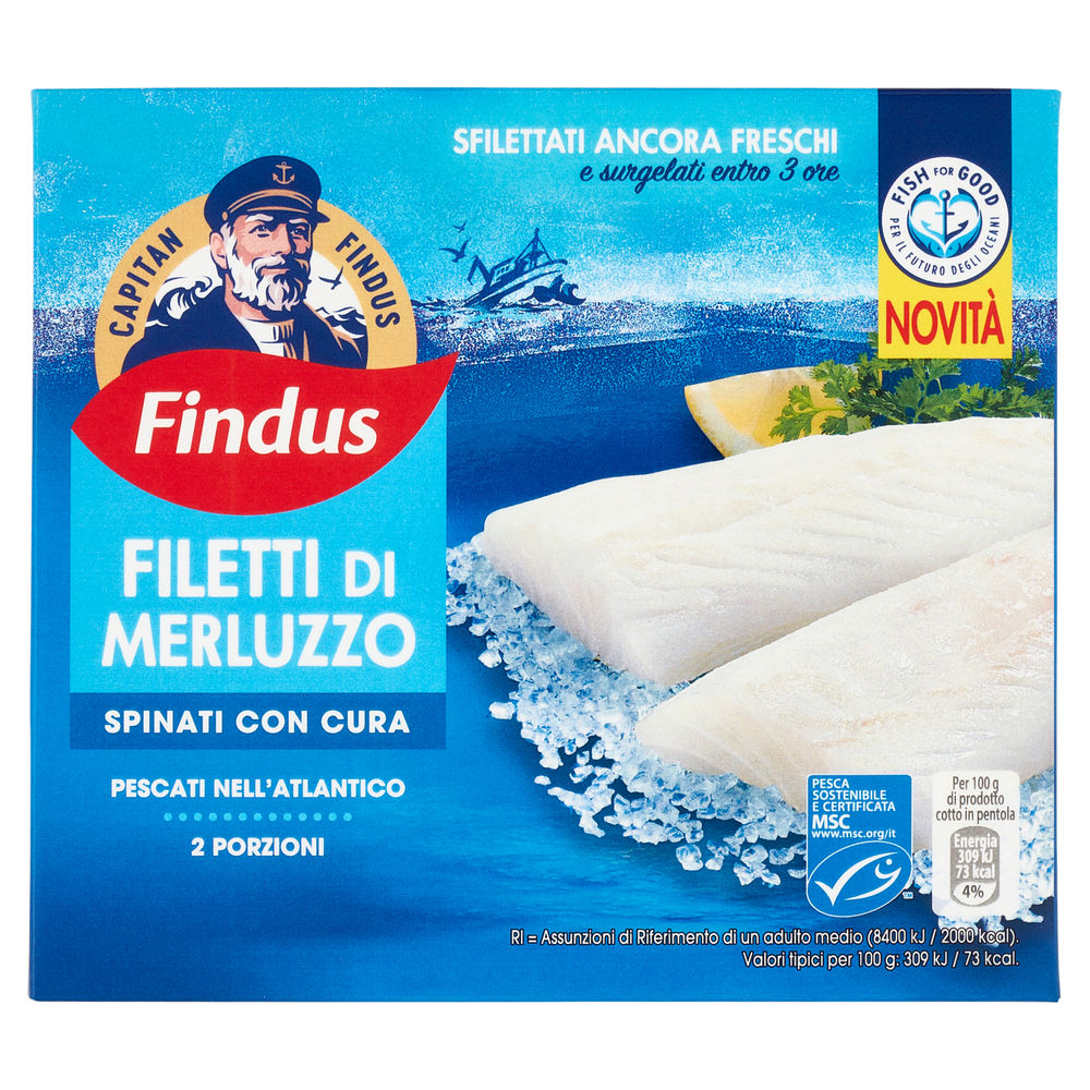 FILETTI DI MERLUZZO FINDUS G 200 - 0