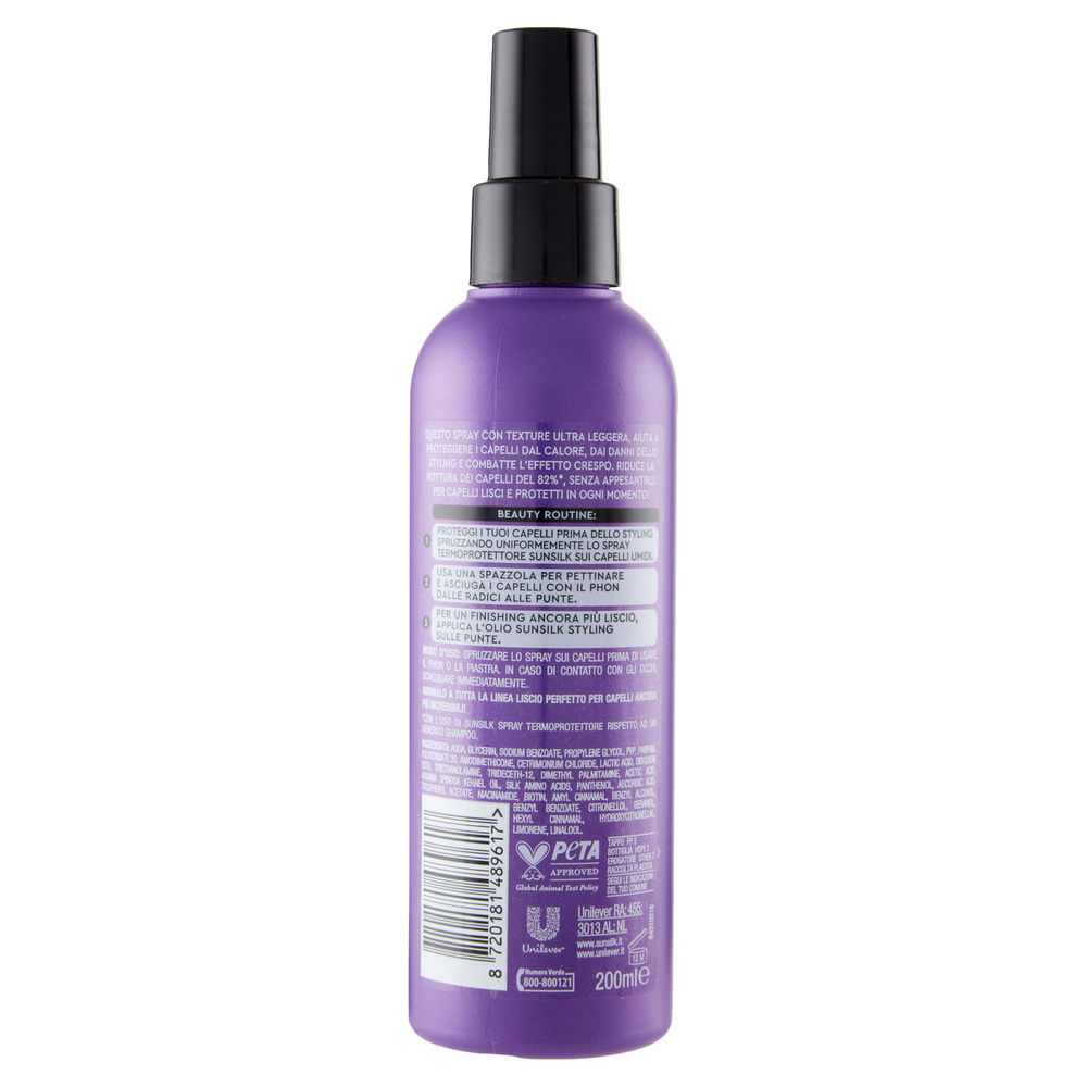 TRATTAMENTO CAPELLI TERMOPROTETTORE SUNSILK LISCIO PERFETTO ML 200 - 1