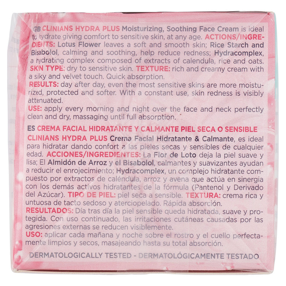CREMA VISO CLINIANS HYDRA PLUS LENITIVA ML 50 - 6