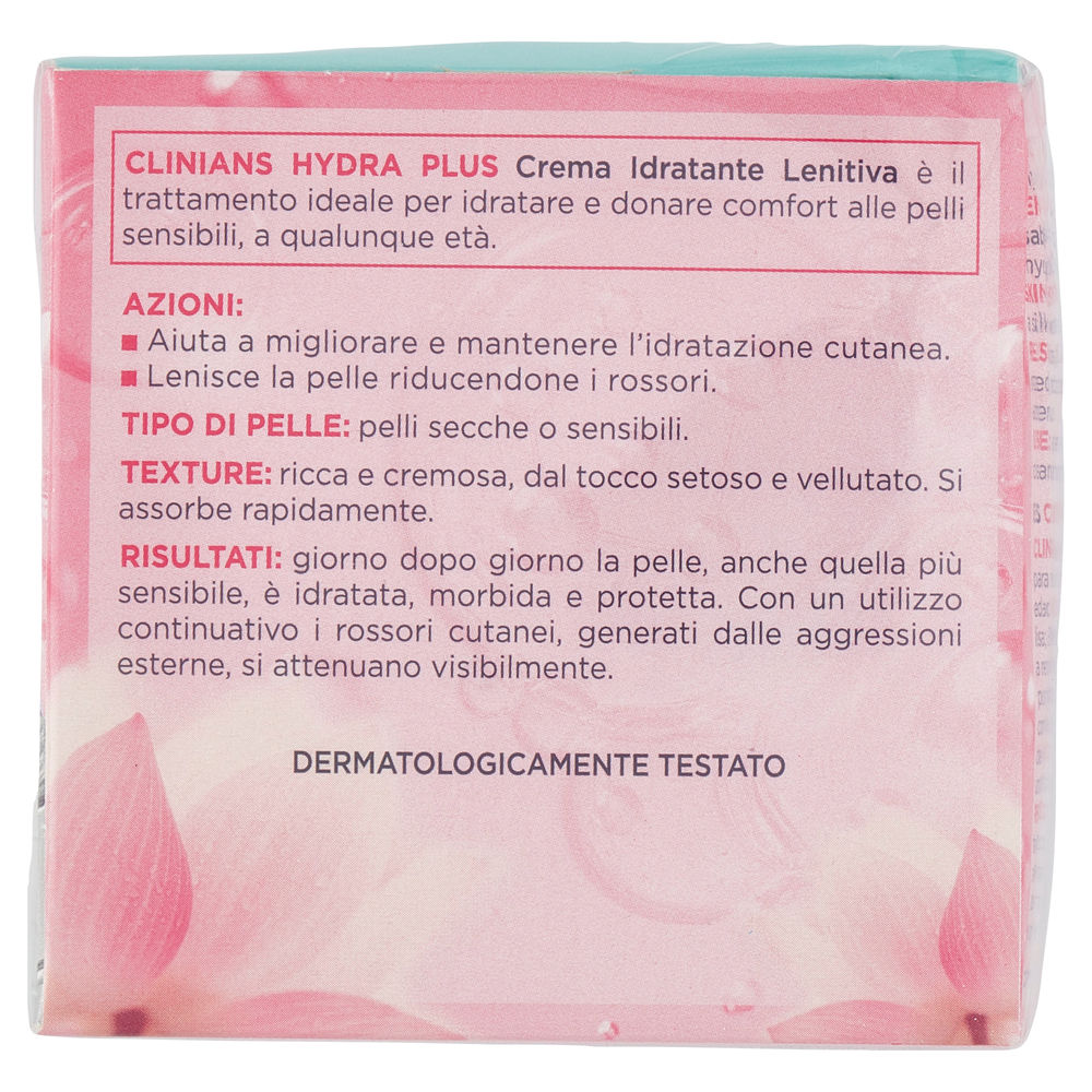 CREMA VISO CLINIANS HYDRA PLUS LENITIVA ML 50 - 1