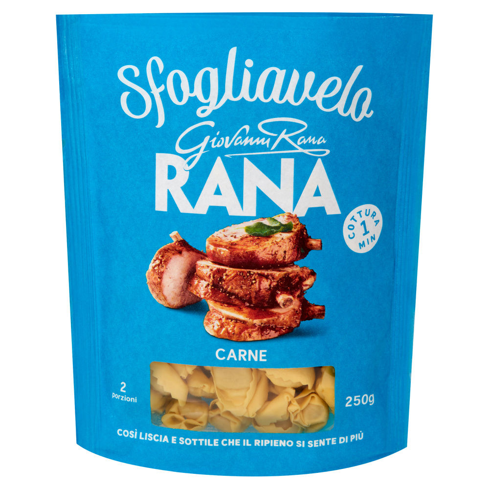 SFOGLIAVELO ALLA CARNE RANA SACCHETTO G 250 - 6