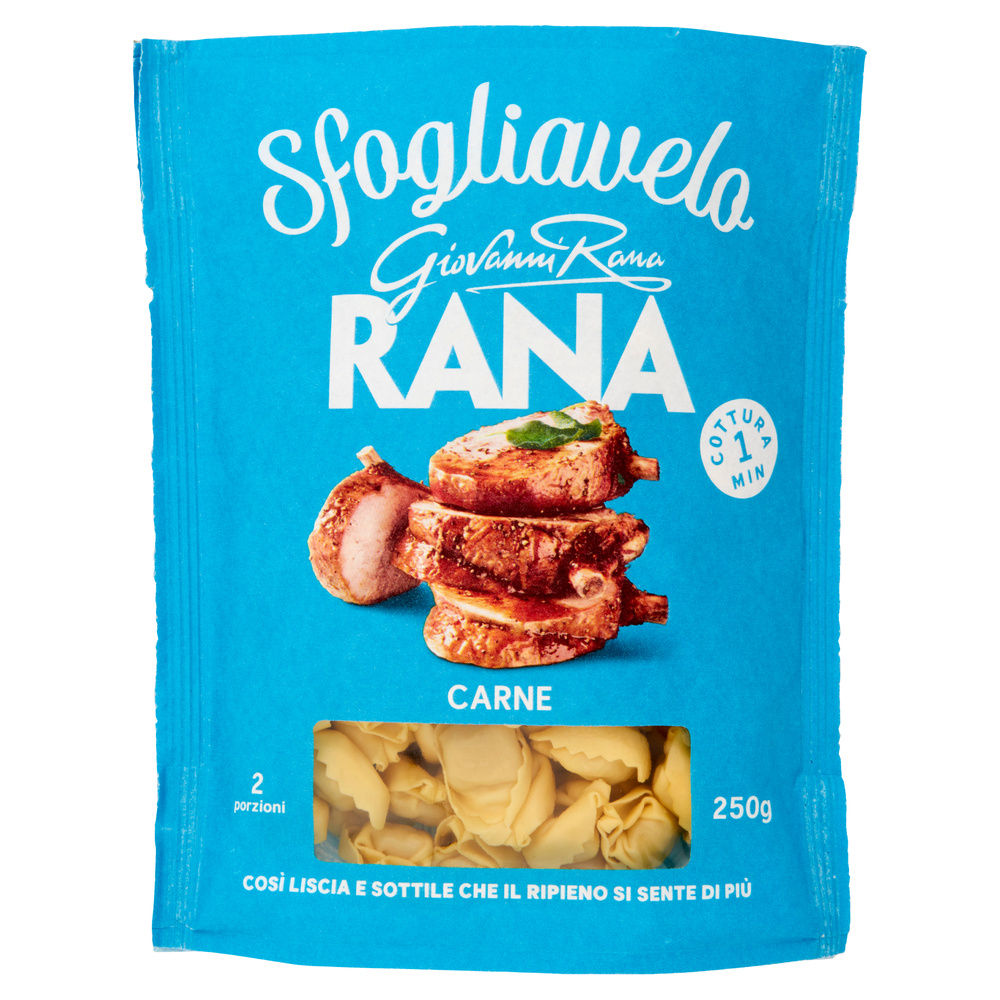 SFOGLIAVELO ALLA CARNE RANA SACCHETTO G 250 - 3
