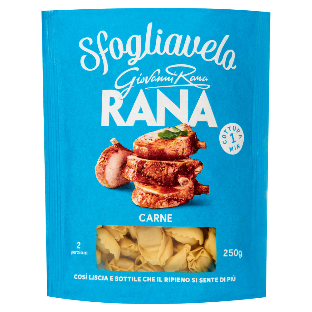 SFOGLIAVELO ALLA CARNE RANA SACCHETTO G 250 - 0