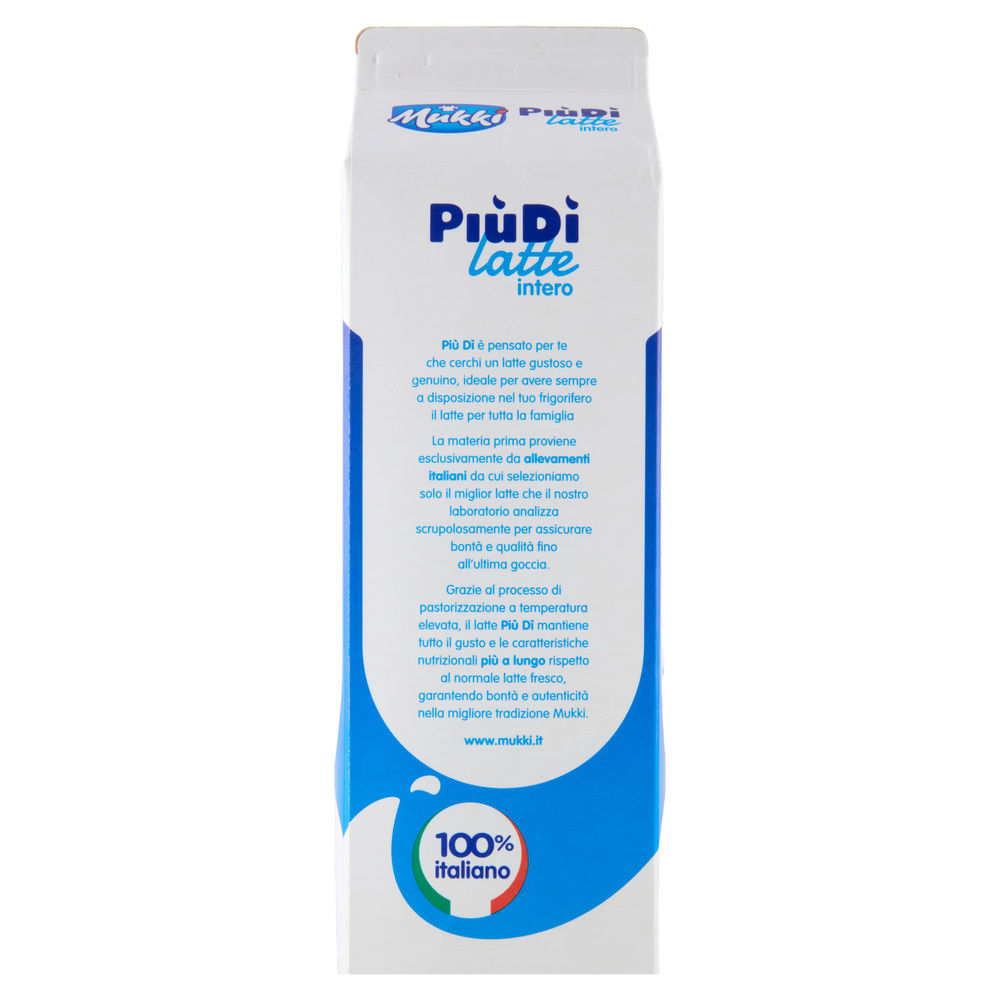 LATTE ALTA PAST INTERO MUKKI PIU' DI' TETRA TOP 1 L - 1