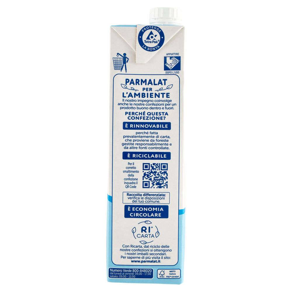 LATTE UHT PS BONTA' E LINEA PARMALAT BRICK 1 L - 6