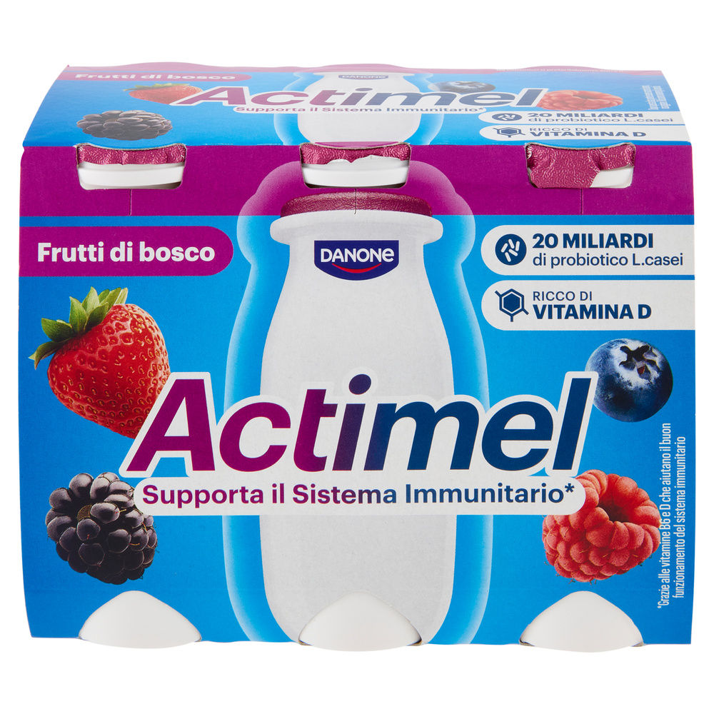 ACTIMEL DANONE FRUTTI DI BOSCO 6X100 G - 3