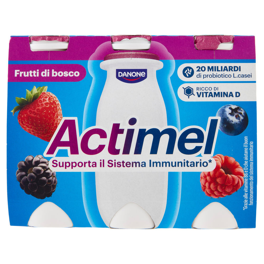 ACTIMEL DANONE FRUTTI DI BOSCO 6X100 G - 4
