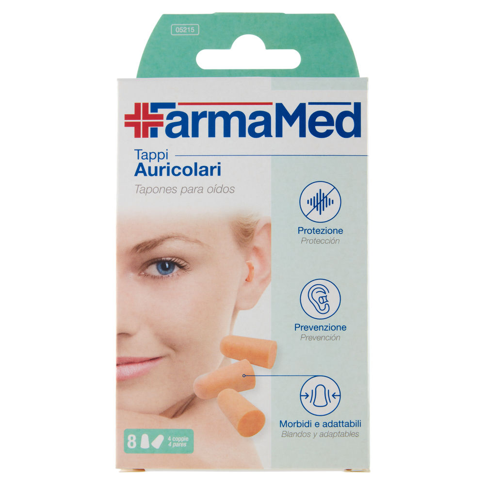 TAPPI AURICOLARI FARMAMED X 8 PEZZI - 0