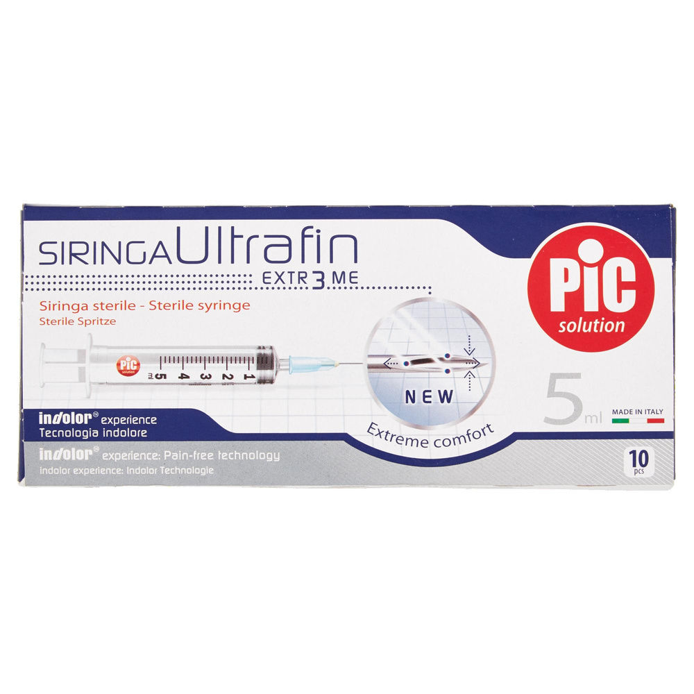 SIRINGHE PIC 5 ML X 10 PZ - 3
