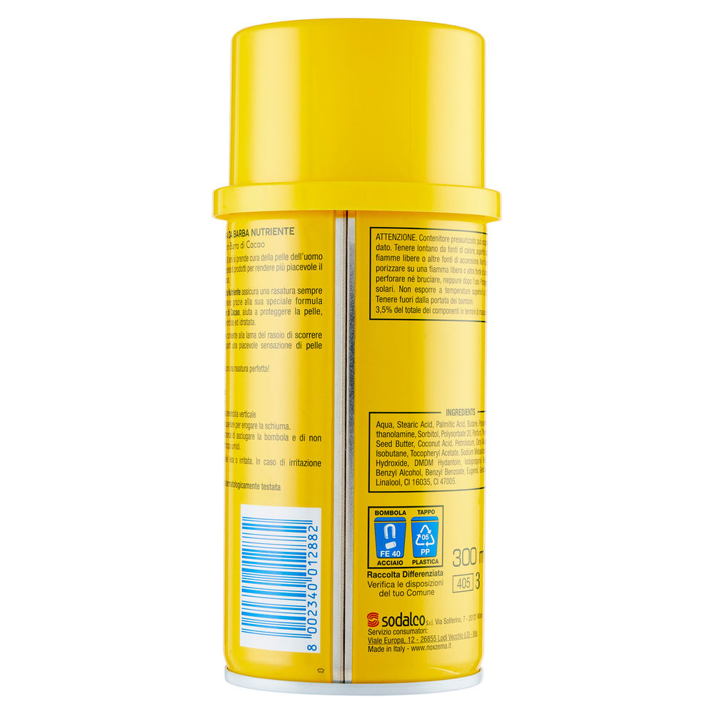 SCHIUMA BARBA NOXZEMA COCOA BUTTER GIAL.BOMB.ML.300 - 12