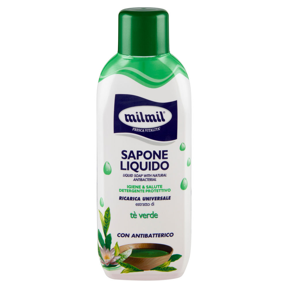 SAPONE LIQUIDO MIL MIL FRESCA VITALITA' ANTIBATTERICO RICARICA L 1 - 2