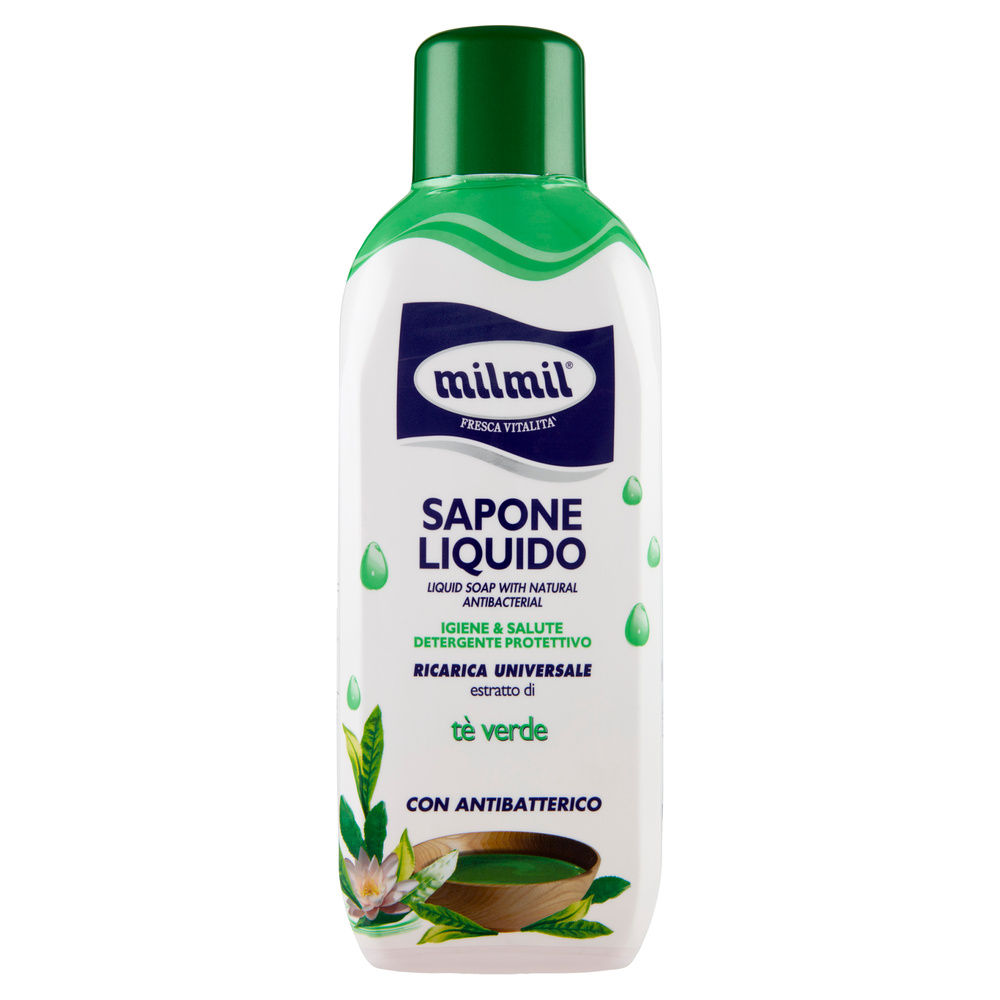 SAPONE LIQUIDO MIL MIL FRESCA VITALITA' ANTIBATTERICO RICARICA L 1 - 3