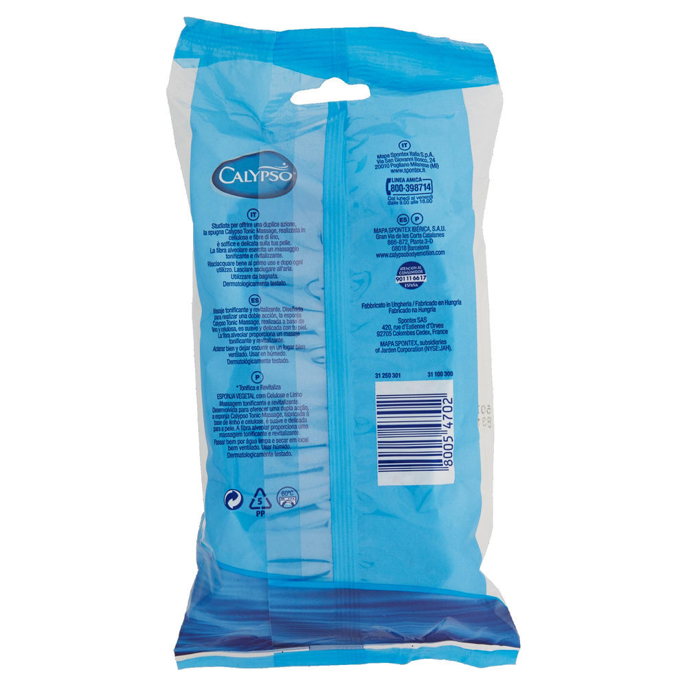 SPUGNA CALYPSO MASSAGE NATURAL PZ. 1 - 1